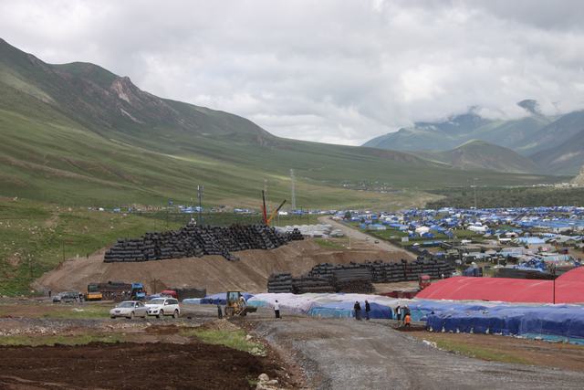 &ldquo;青海物產玉樹建材物流集散中心&rdquo;建設已初具規模