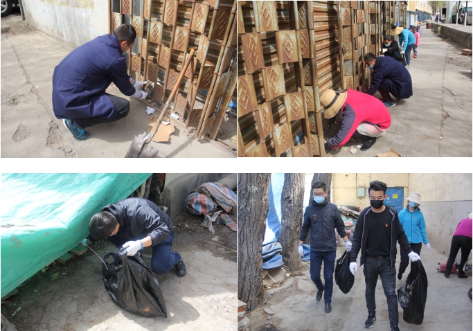 中共青海省第三建筑工程有限公司支部委員會開展&ldquo;黨旗領航，愛衛同行&rdquo;主題黨日活動